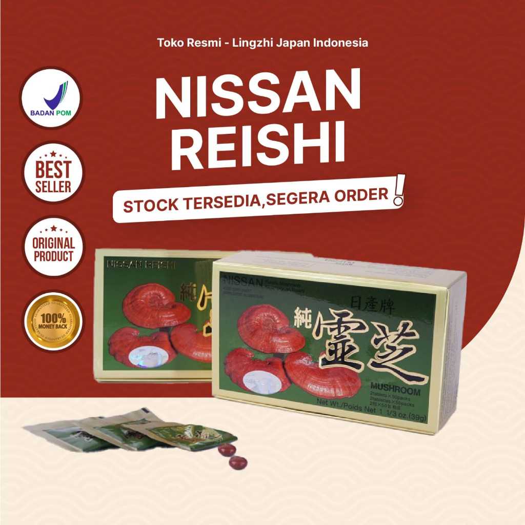 Jual Lingzhi Nissan Reishi - Jamur Ling Zhi Asli Jepang, Obat Kanker ...