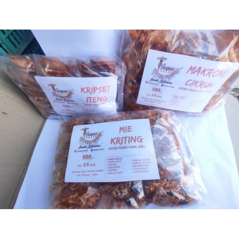Jual (snack 500an) Paket Usaha 1pack isi 25pcs | Shopee Indonesia