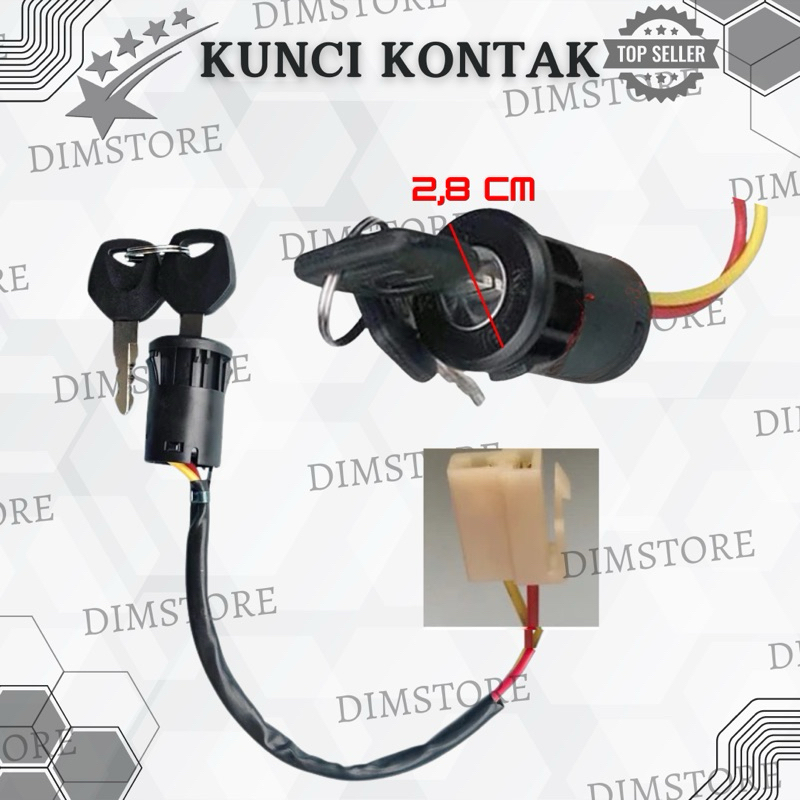 Jual KUNCI KONTAK MOBIL DAN MOTOR MAINAN AKI ANAK POWER ON OFF SWITCH ...