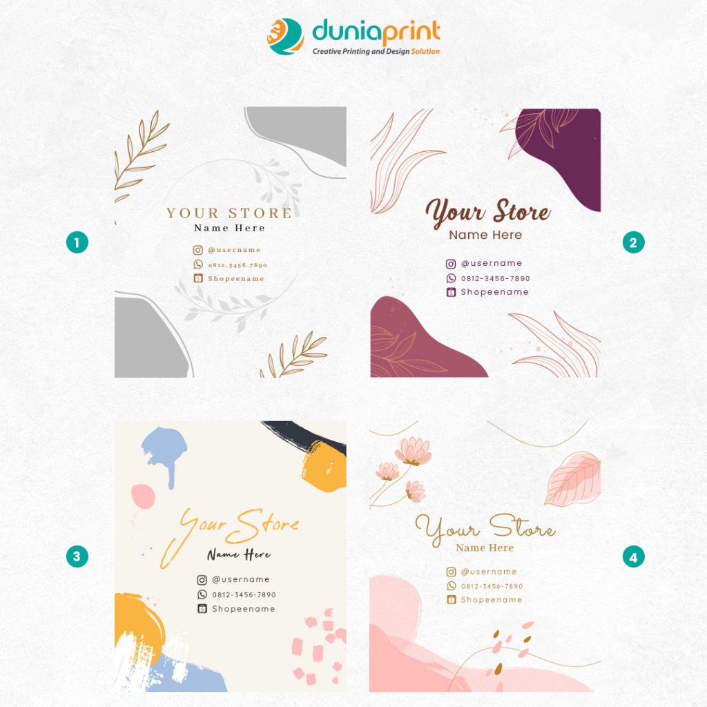 Jual Hang Tag Custom | Hang Tag | Cetak Label Produk | Hangtag Produk ...