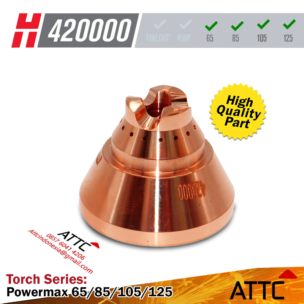 Jual 420000 Shield Cup Mesin Las Plasma Cutting Hyperterm Duramax Hyamp ...