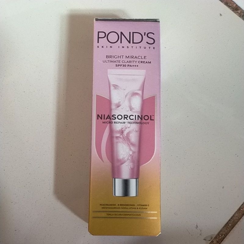 Jual Kemasan Baru Ponds Bright Miracle Ultimate Clarity Cream Spf