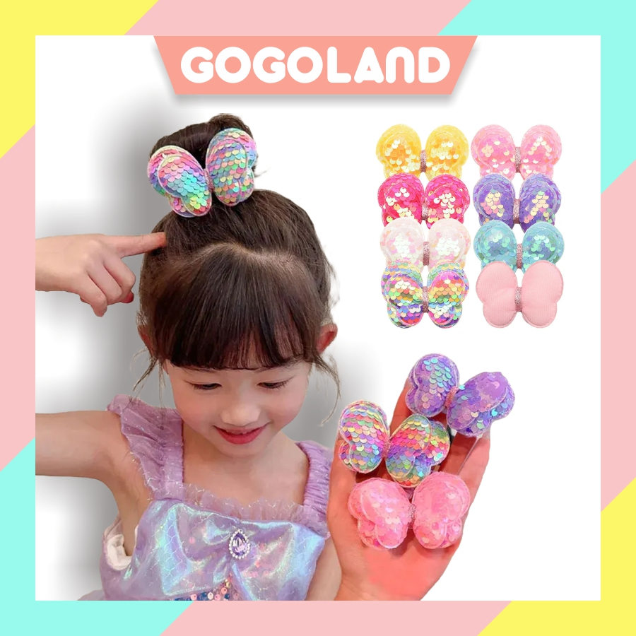 Jual ⭐Gogoland⭐ Jepit Rambut Anak Perempuan Bentuk Kupu-Kupu Jepit ...