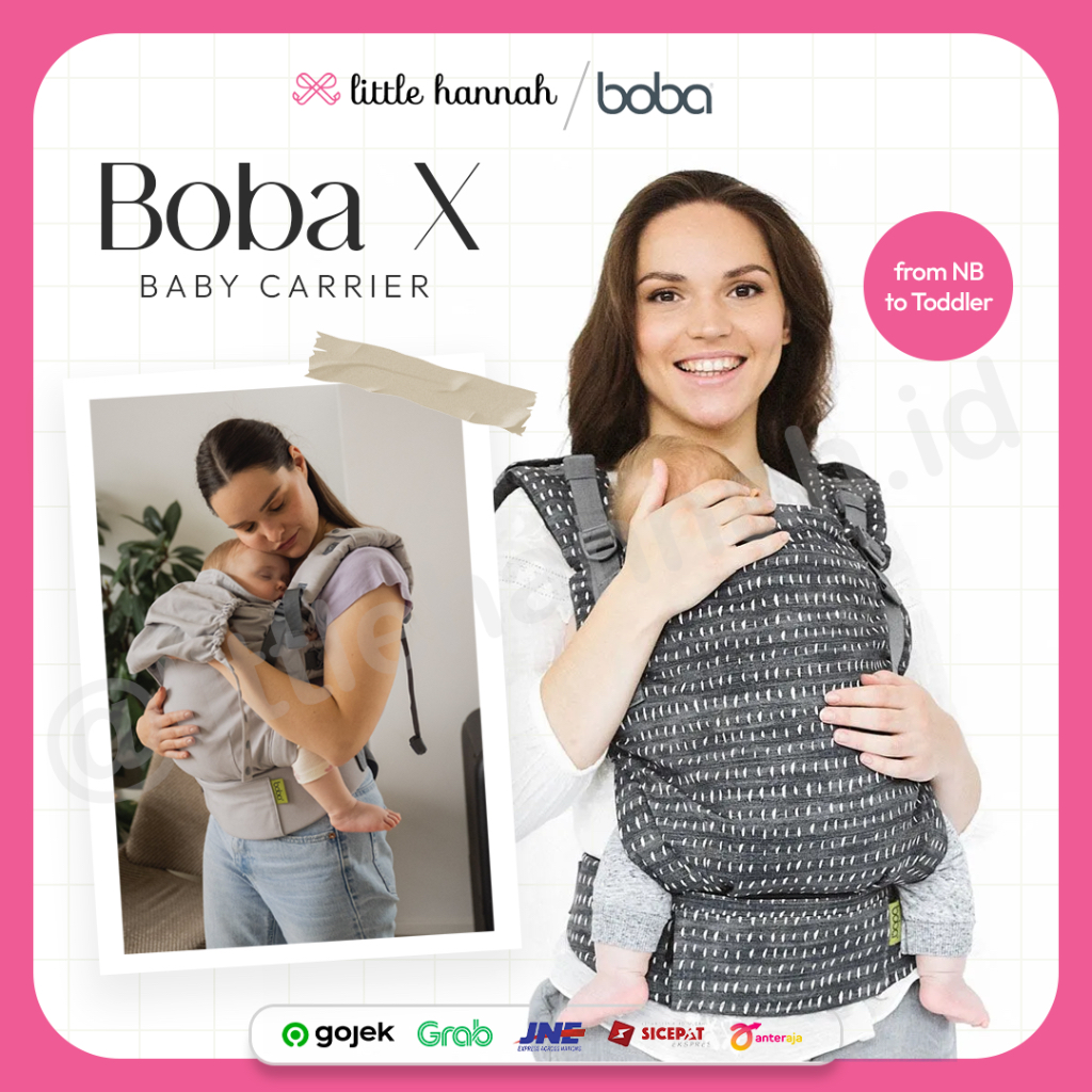 Jual BOBA X Baby Carrier Solid Pattern Gendongan BOBA Carrier Gendongan Bayi Shopee Indonesia