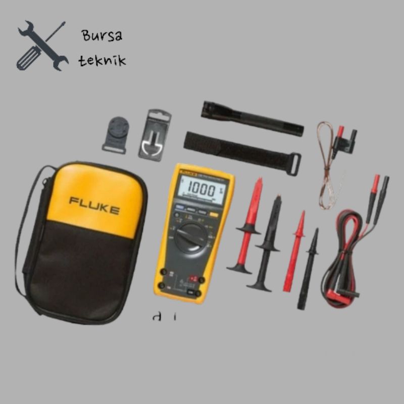 Jual (COD) Fluke 179/1AC2 digital multimeter combo kit lengkap set 179 ...
