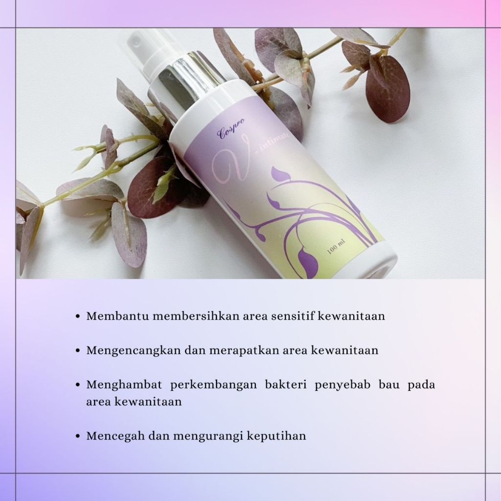 Jual Cospro V Intimate Feminine Spray | Shopee Indonesia