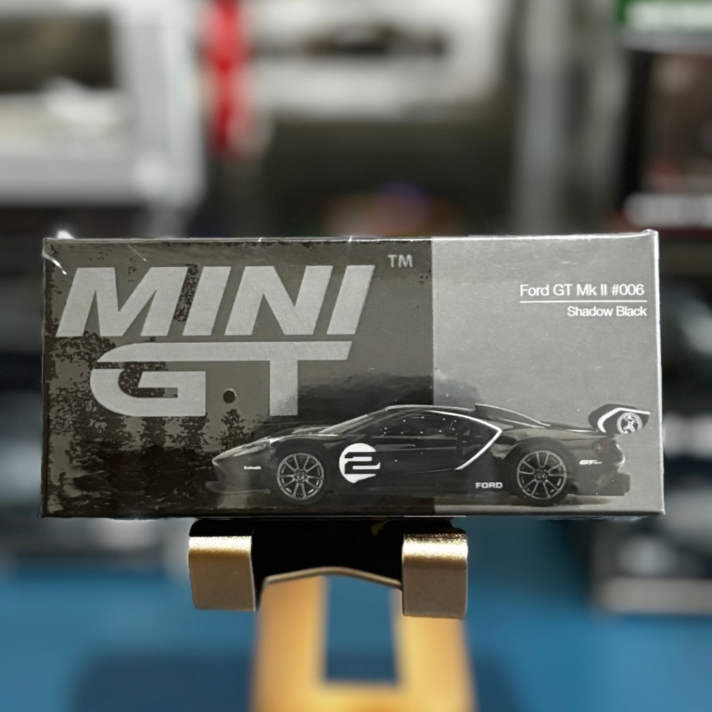 Jual Mini GT 297 - Ford GT MK II #006 Shadow Black | MiniGT | MGT