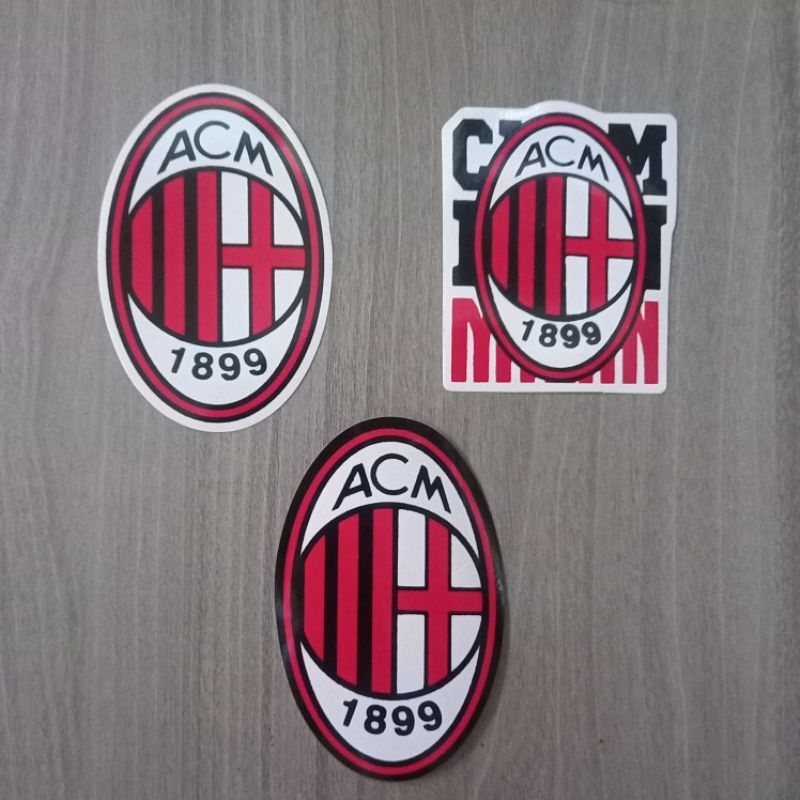Jual STIKER AC MILAN VINYL UKURAN KECIL | Shopee Indonesia