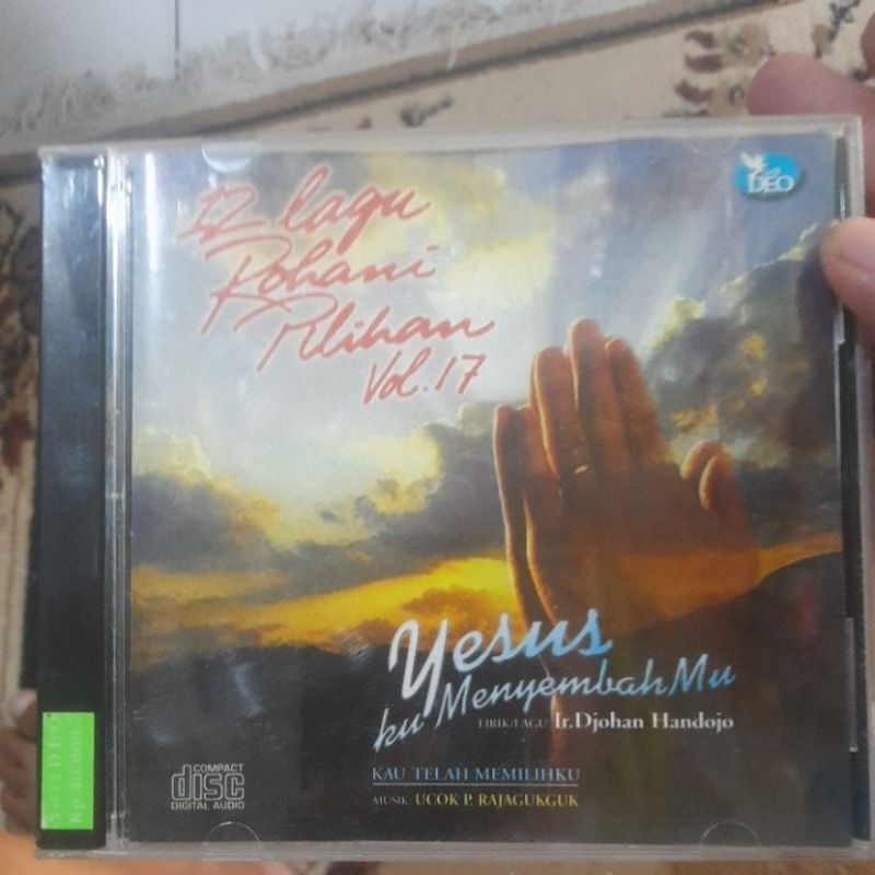 Jual cd musik 12 lagu rohani pilihan yesus ku menyembahmu (CD059 ...