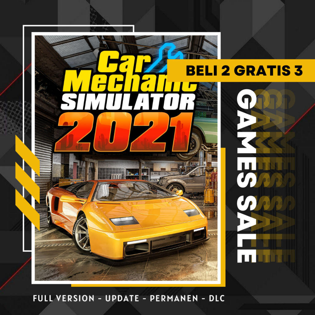 Jual CAR MECHANIC SIMULATOR 2021 - GAME PC - GAME LAPTOP - PC GAMES ...