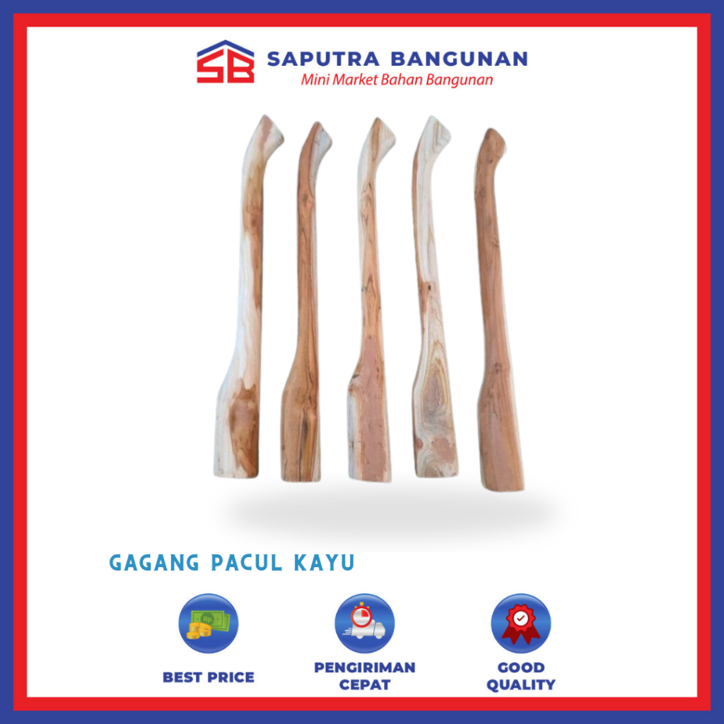 Jual GAGANG PACUL KAYU + MATA PACUL | Shopee Indonesia