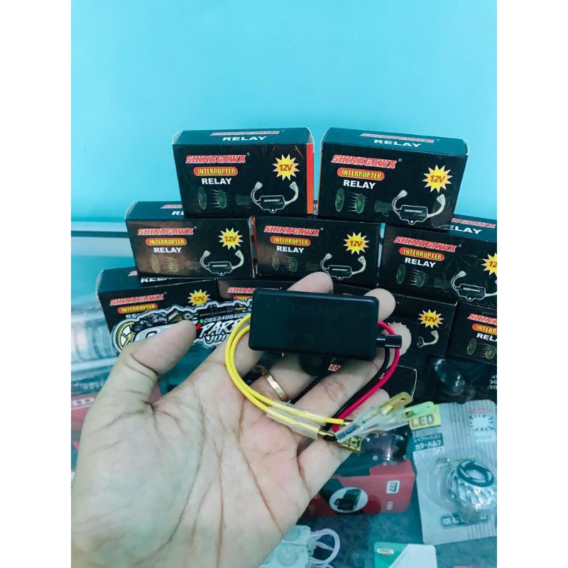 Jual RELAY KLAKSON PUTUS PUTUS SHINAGAWA 12V ORIGINAL . MODUL KLAKSON PUTUS2 BISA DI STELL