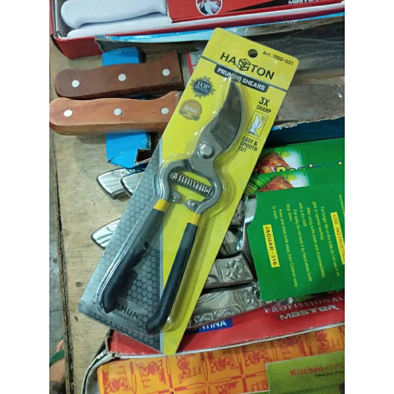 Jual Gunting Dahan/Gunting Tanaman Haston Prohex/PRUNING SHEAR | Shopee ...