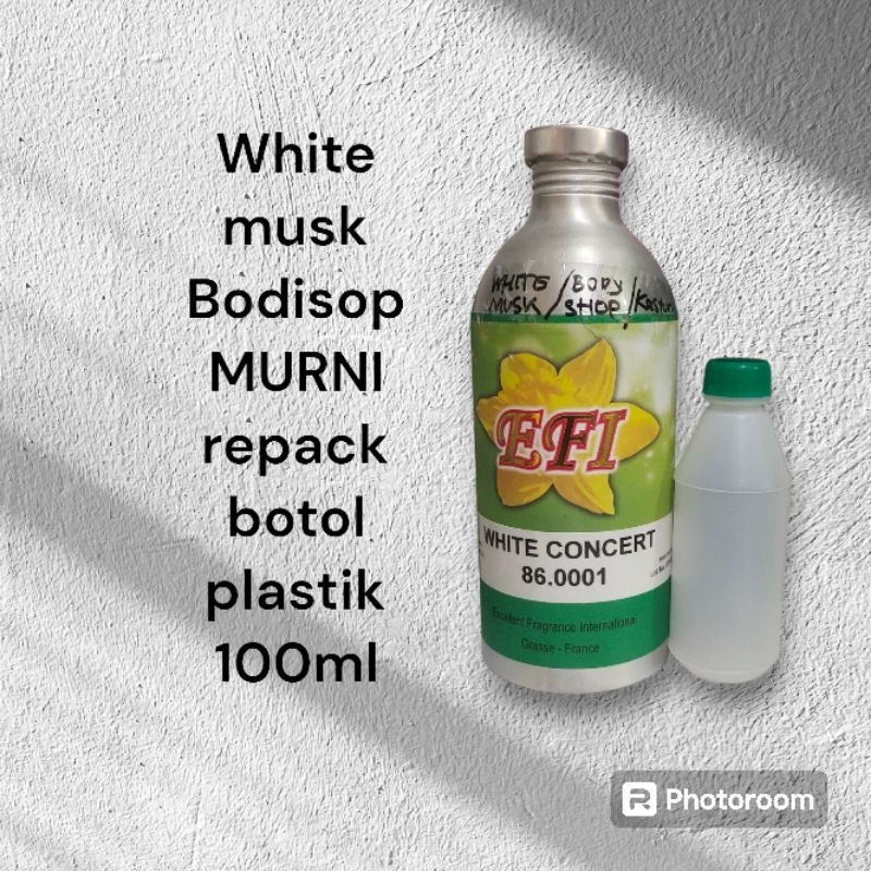Jual white-musk bodisop EFI MURNI repack botol plastik 100ml | Shopee ...
