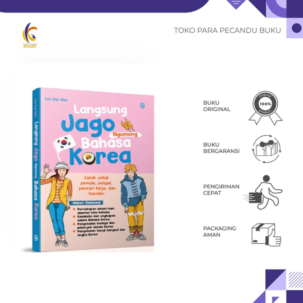 Jual Buku Referensi - Langsung Jago Ngomong Bahasa Korea - Lee Dae Han ...