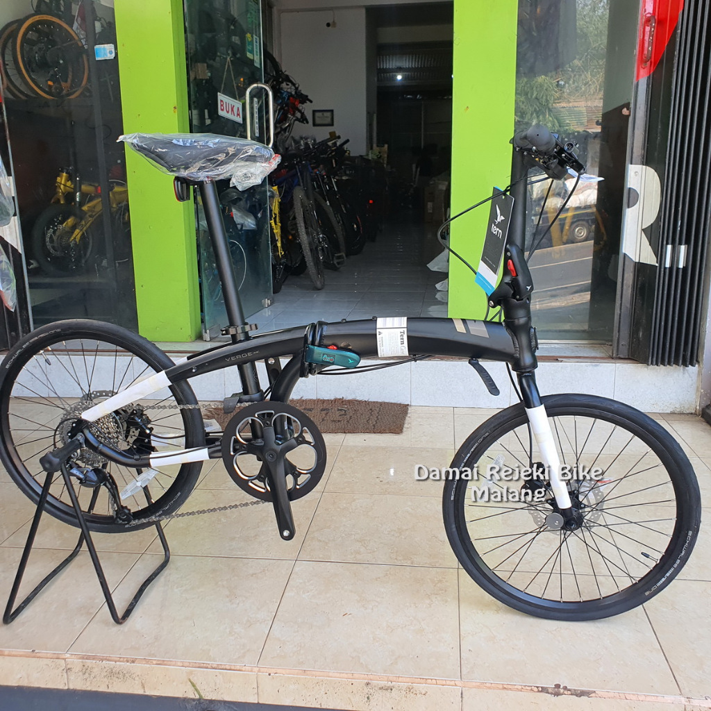 Jual Folding bike Sepeda lipat 451 Tern Verge D9 discbrake