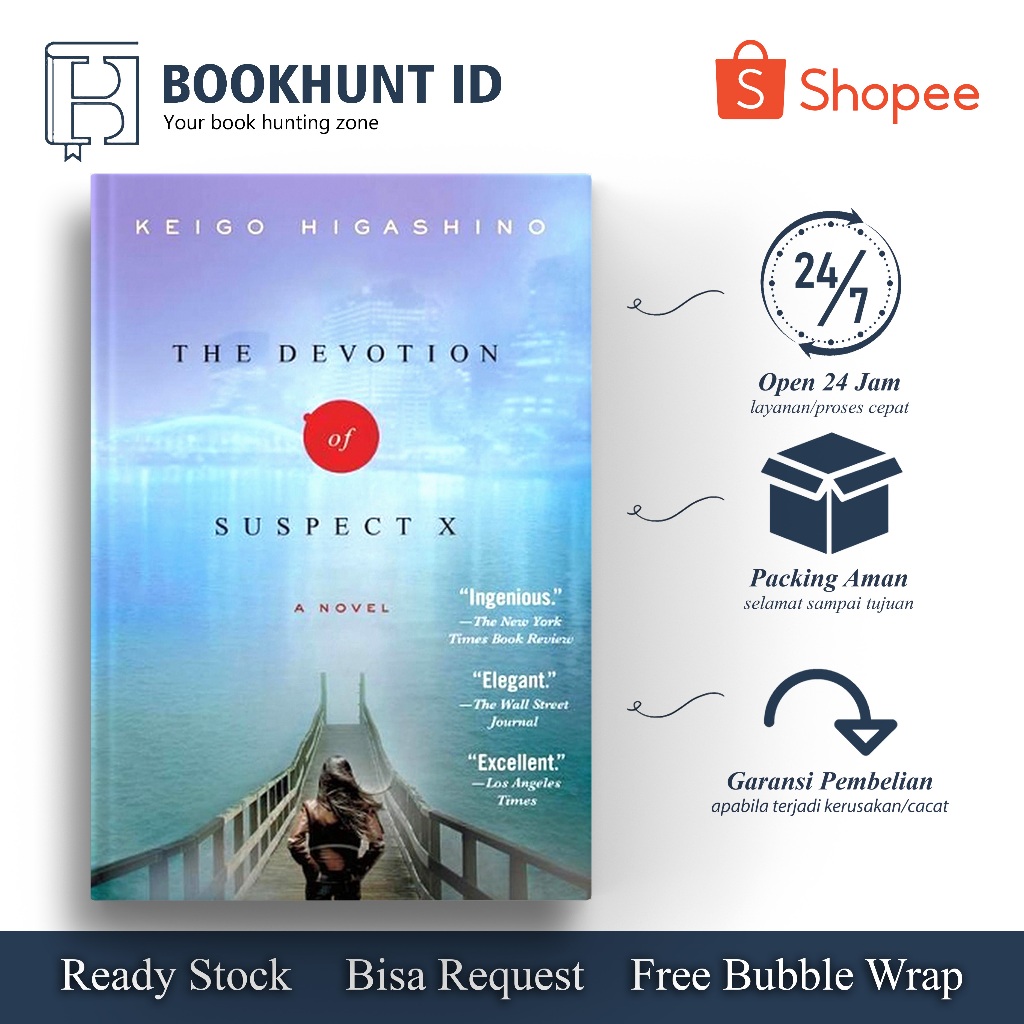 Jual The Devotion of Suspect X by Keigo Higashino (English) | Shopee ...