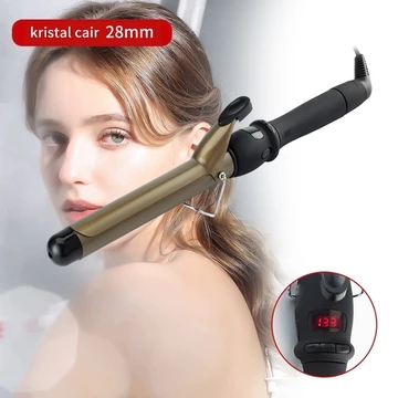 Catokan Rambut Curly Gold Ceramic 28mm 32mm 38mm Catokan Curly Keriting Rambut CATOK GLAZE