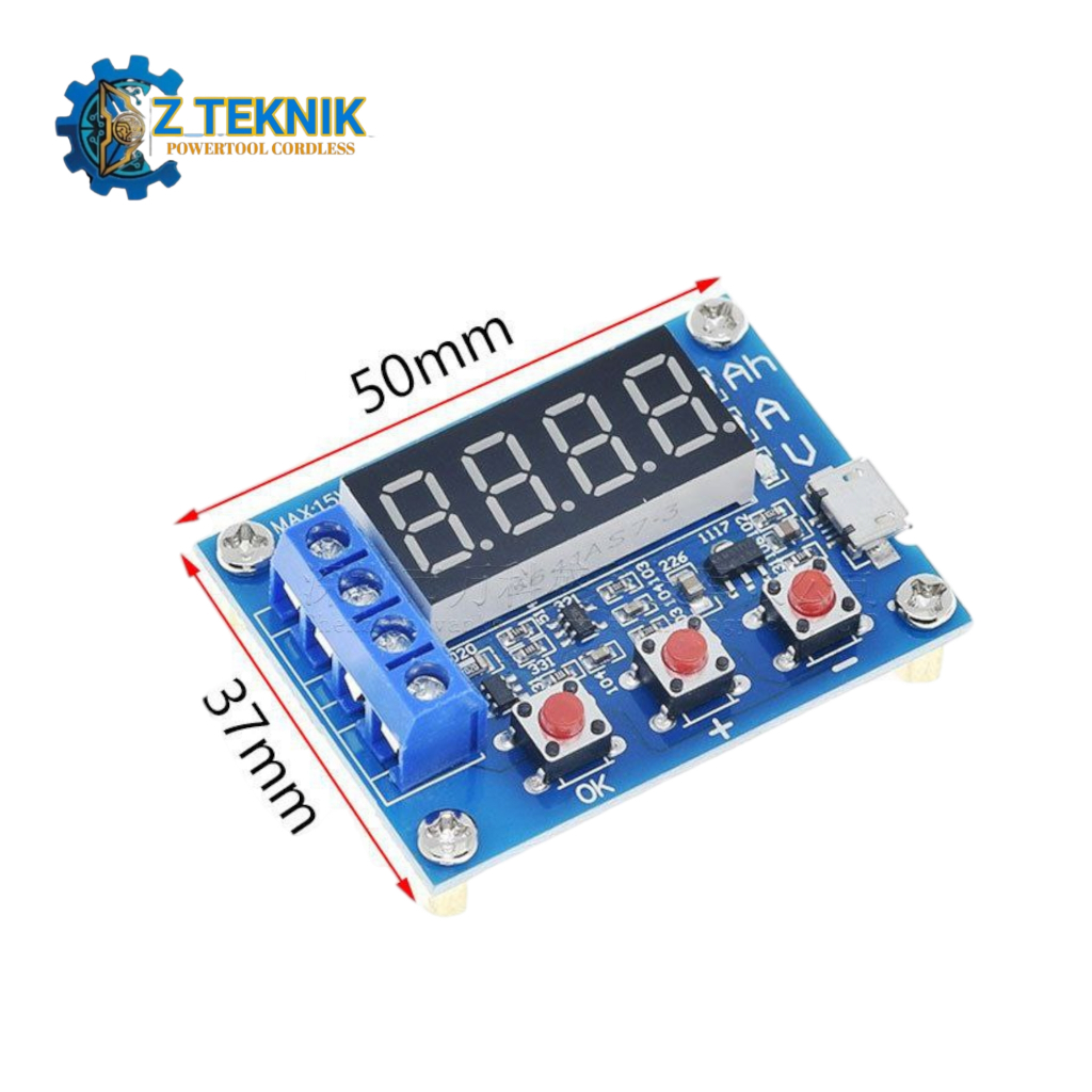 Jual MODUL TESTER KAPASITAS BATERAI HW-586 BATTERY CAPACITY METER ...