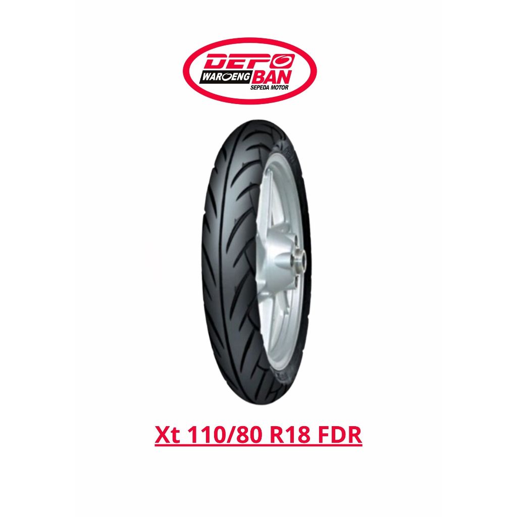 Jual BAN TUBLESS MERK FDR TYPE XT UKURAN 110/80 R18 ORIGINAL!! NEW ...
