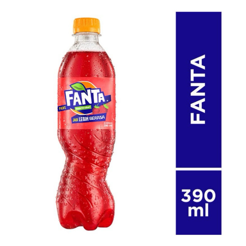 Jual Fanta minuman soda botol 390ml | Shopee Indonesia