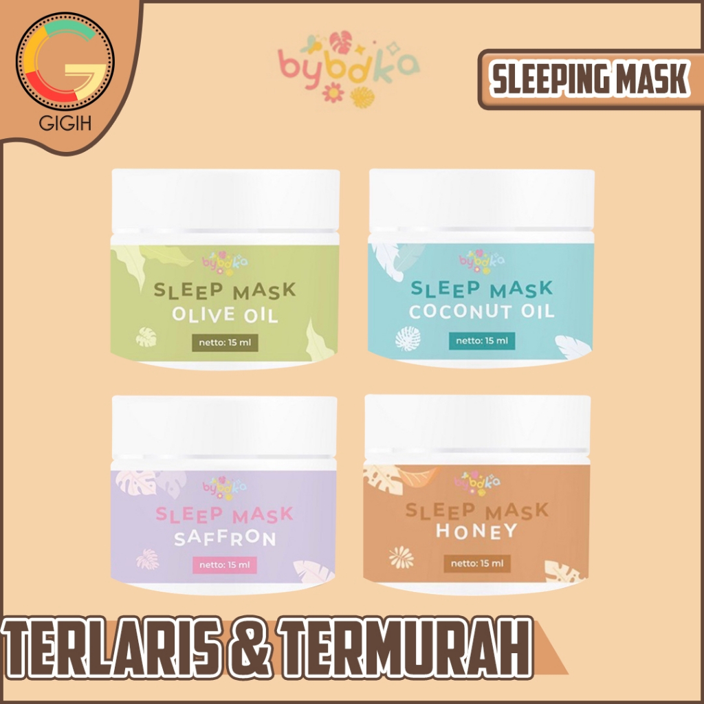 Jual BYBDKA SLEEPING MASK / MASKER WAJAH TIDUR 15GR ( READY ALL VARIAN ...
