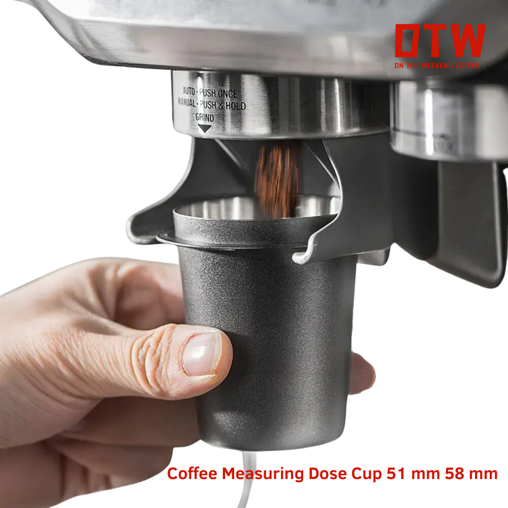Jual Coffee Measuring Cup Dosing Cup Portafilter Espresso Machine ...