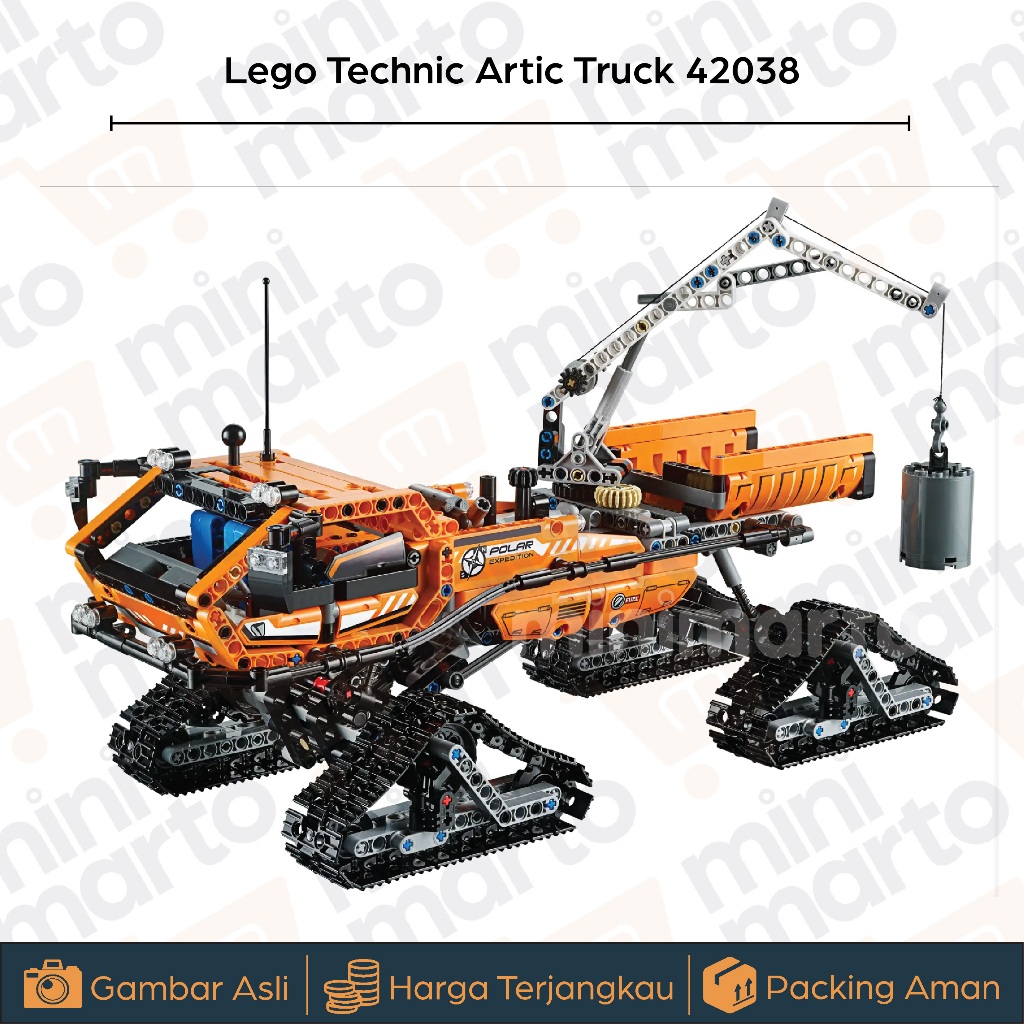 Jual Lego Technic Artic Truck 2 in 1 (42038) | Shopee Indonesia