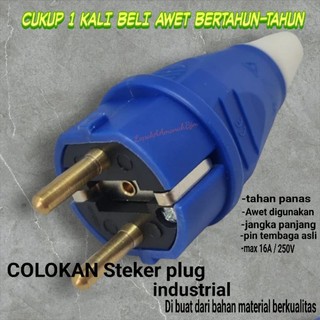 Jual COLOKAN STEKER PLUG INDUSTRIAL 2 PIN | Shopee Indonesia