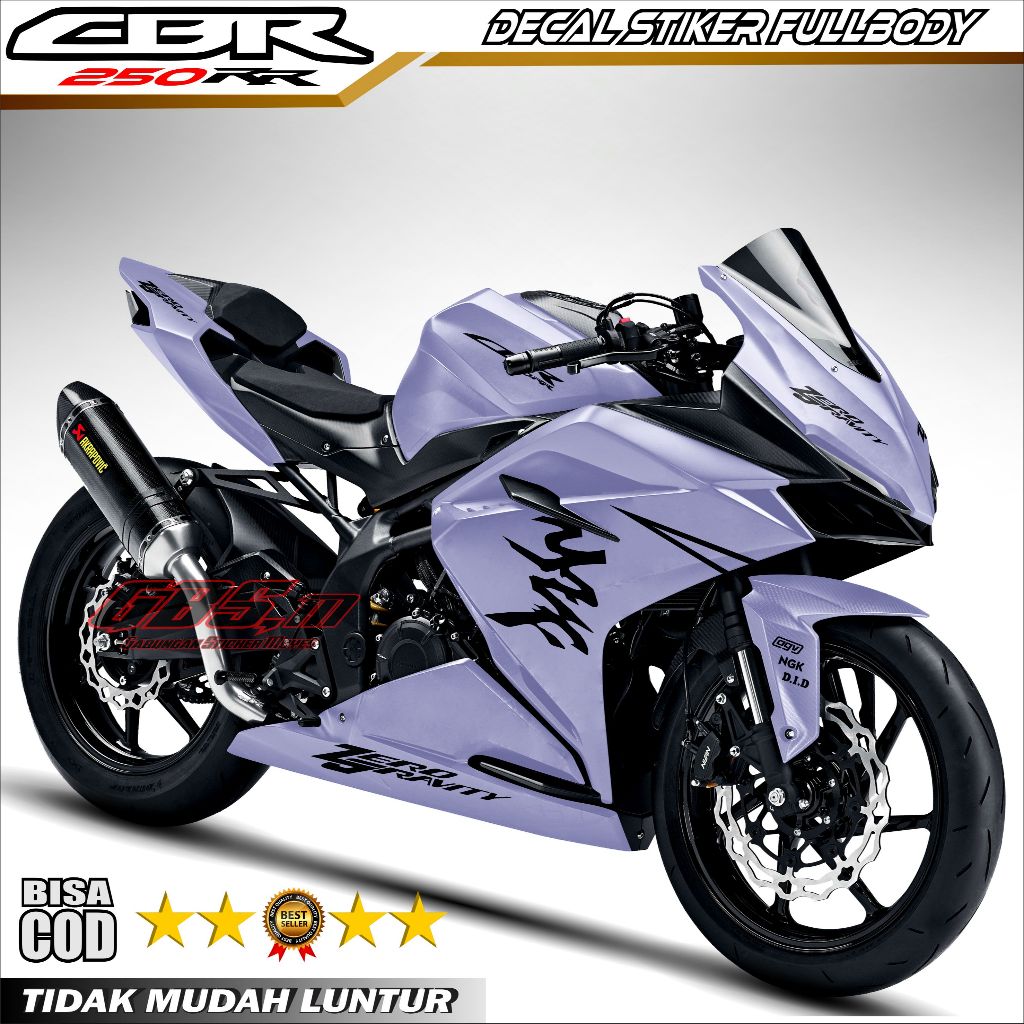 Jual COD Decal Sticker - Variasi Motor CBR 250 RR Fullbody CBR 250 RR ...