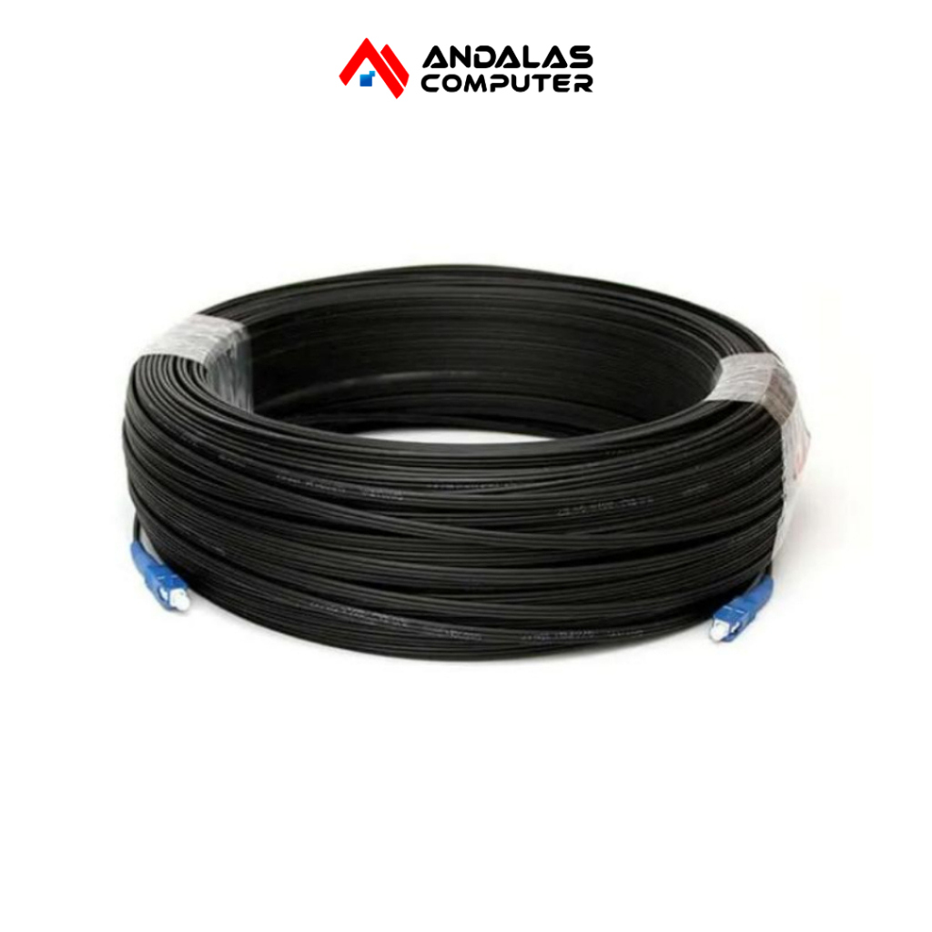 Jual Kabel Fiber Optik Dropcore Fiber Optic Fastcon 25 meter Siap Pakai ...