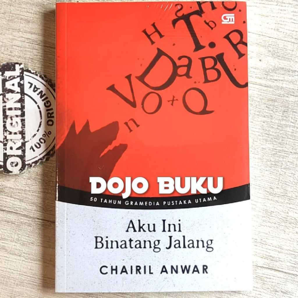 Jual Buku Aku Ini Binatang Jalang (Edisi Cover Spesial HUT GPU 50 Tahun ...