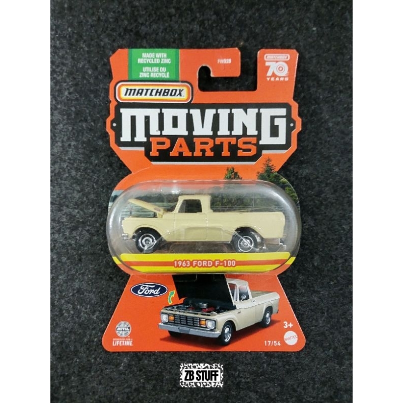 Jual Matchbox Moving Parts 1963 Ford F-100 | Shopee Indonesia