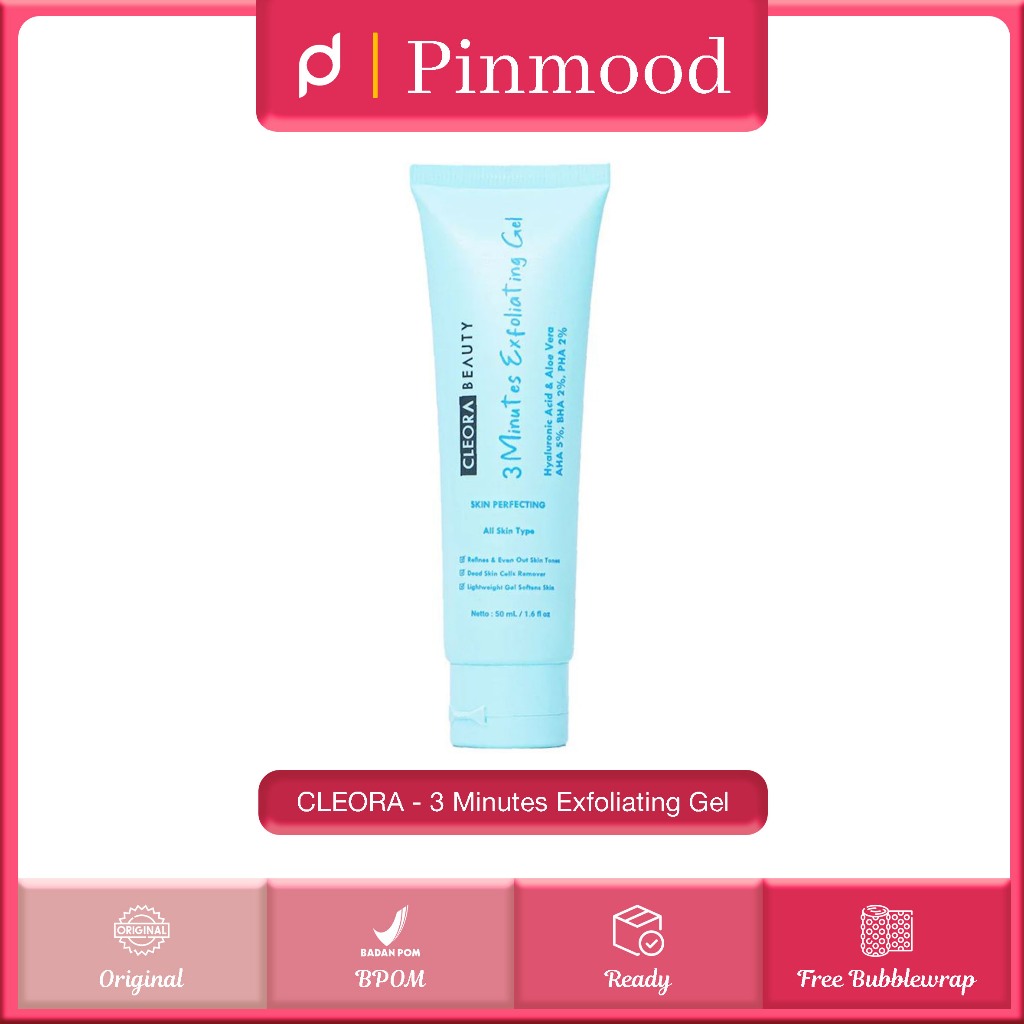 Jual CLEORA - 3 MINUTES EXFOLIATING GEL ( 50 g ) - Eksfoliasi Wajah ...