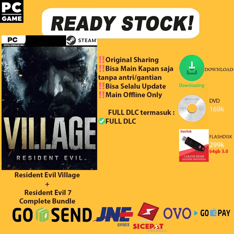 Jual Resident Evil Village & Resident Evil 7 Complete Bundle PC ...