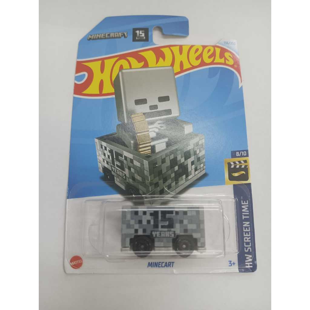 Jual Hot Wheels G24 MINECRAFT MINECART ABU HW Hotwheels Lot G 2024 ...