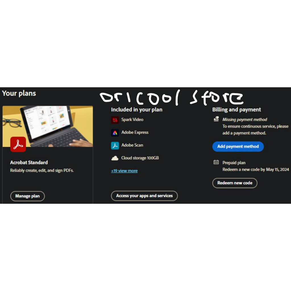 Jual Promo keren selalu Acrobat Standard DC Redeem Code 13 Bulan