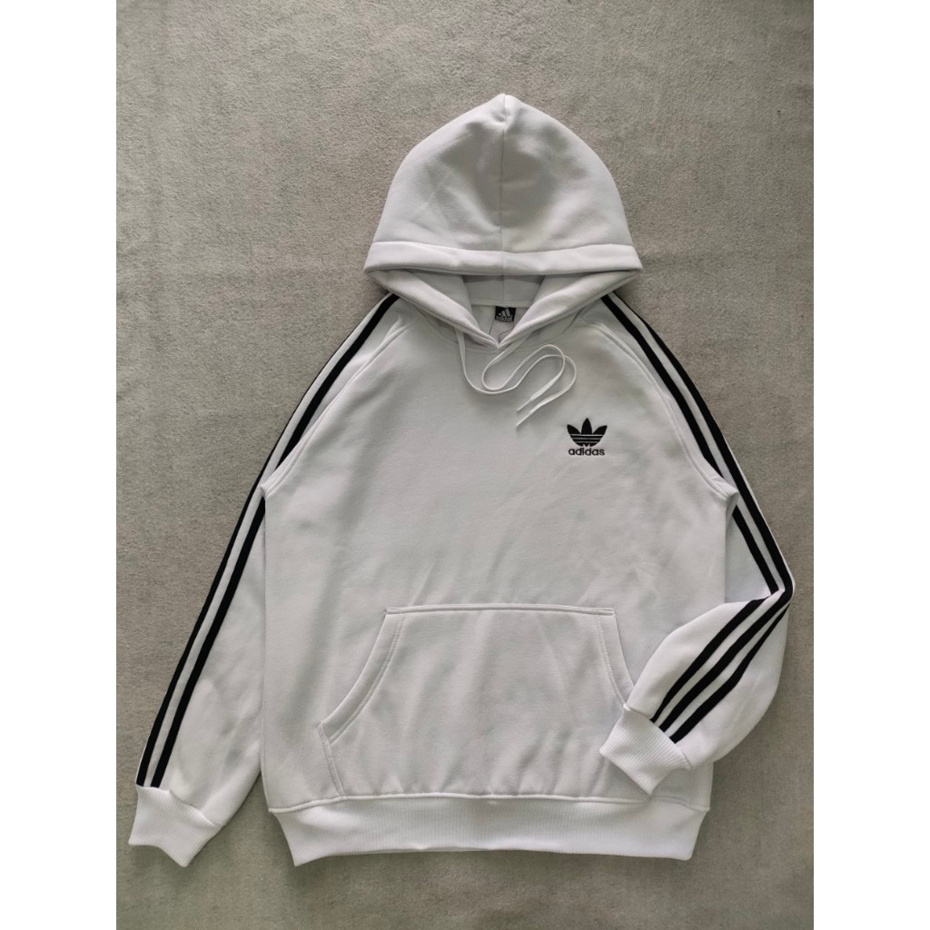 Sweater Hoodie Adidas Sweater Premium Logo Bordir Quality Distro Full Teg  Label