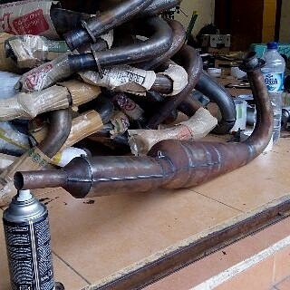 Jual KNALPOT KENALPOT KOLONG MOTOR RX KING RXKING RXZ RX KPLAT KARAT