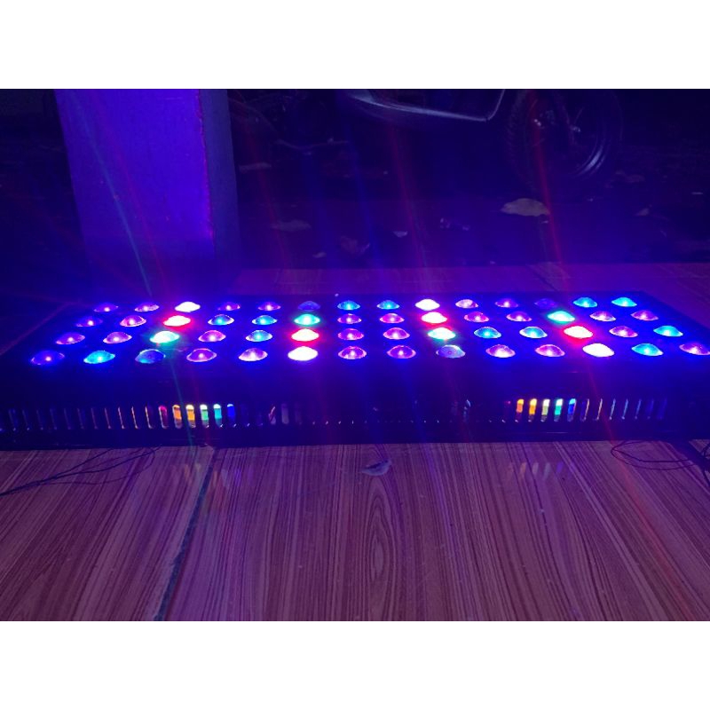 Jual LED hpl 60cm marine tank 5 dimer+double fan | Shopee Indonesia