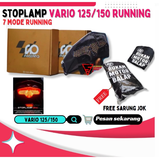 Jual MASTER REM RACE PRO KODE V1X STOPLAMP RACEPRO RUNNING VARIO 16 ...