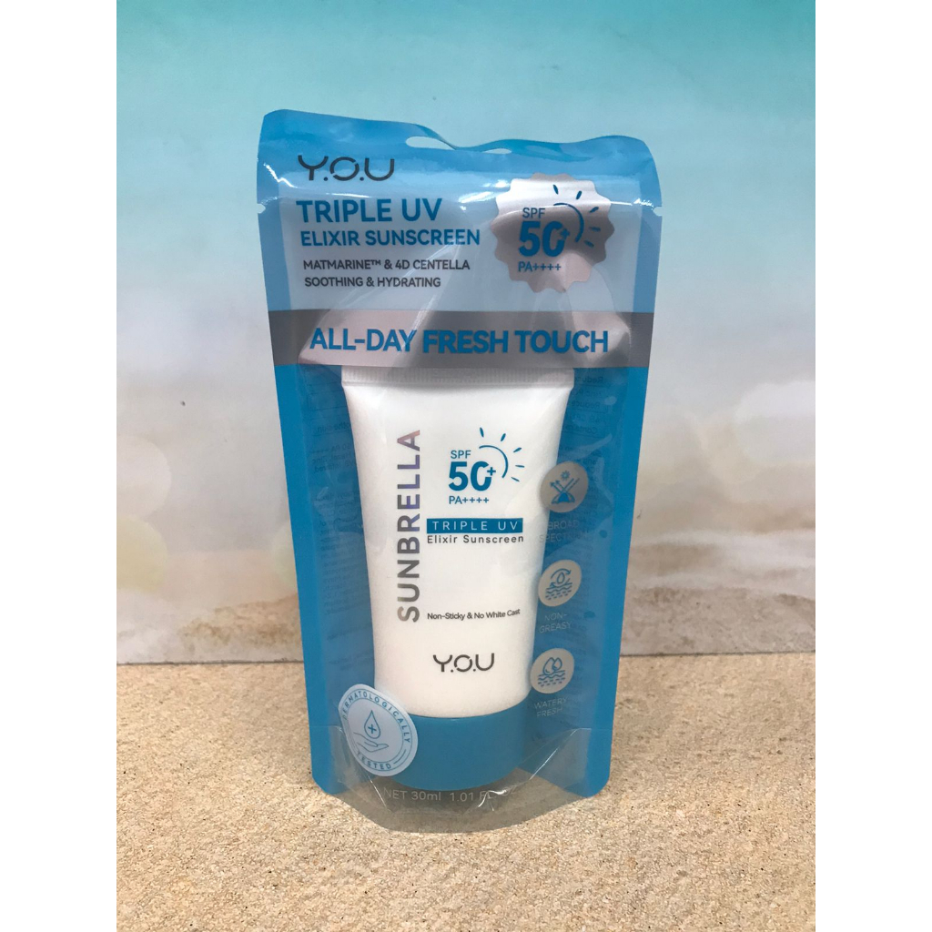 Jual YOU Tone Up Triple UV Elixir Hyaluronic Acid SPF 50+ PA ...