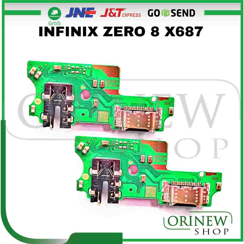 Jual Pcb Board Papan Konektor Charger Connector Chas Usb Infinix Zero 8 ...