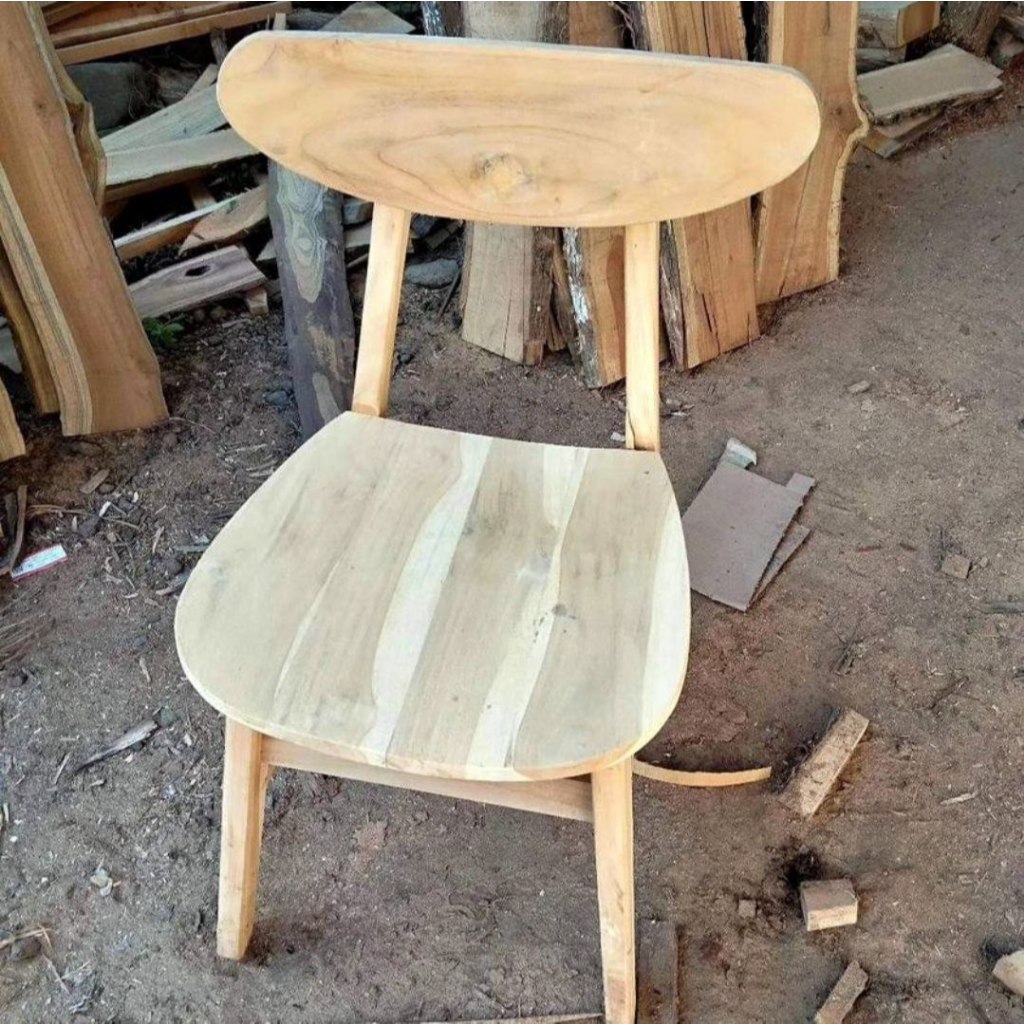 Jual A02 - KURSI ROPAN - KAYU JATI ( BELUM FINISHING ) | Shopee Indonesia