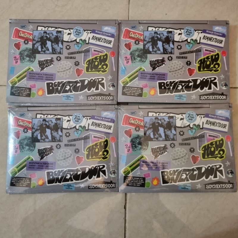 Jual Ready Stock Siap Kirim Album Boynextdoor How Sticker Ver Shopee Indonesia