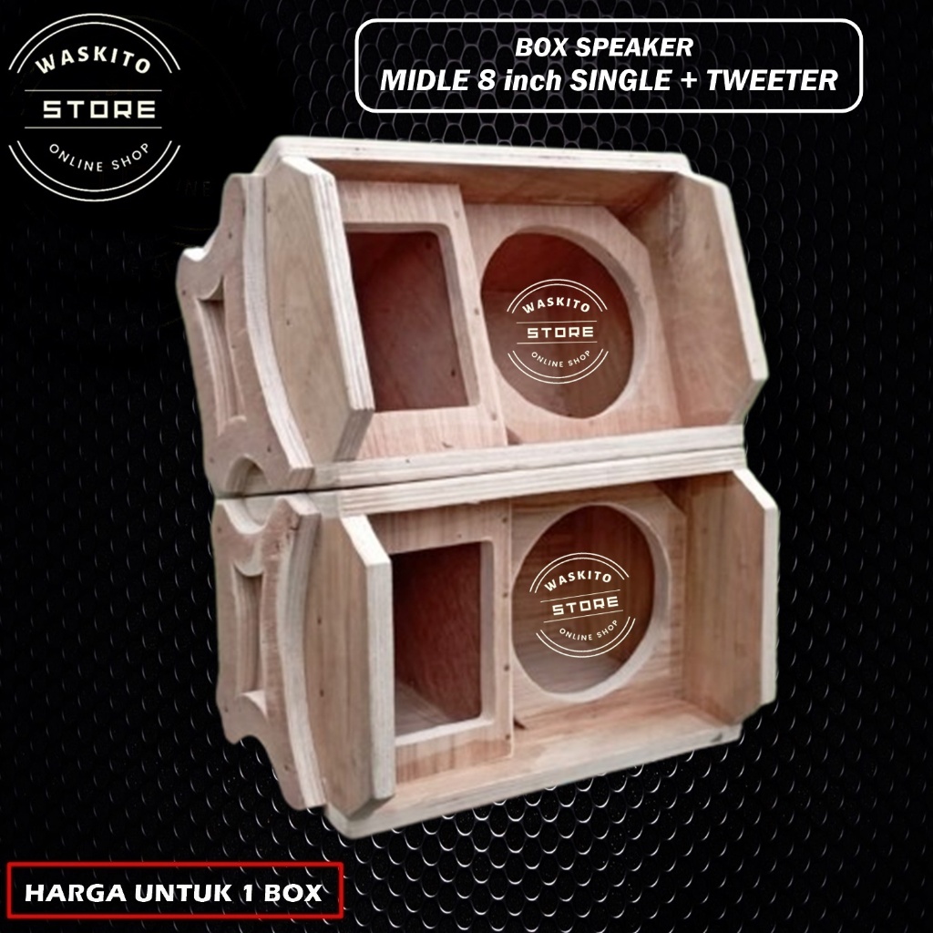 Jual Box speaker Midle 8 Inch Single Tweeter Bahan 18mm | Shopee Indonesia