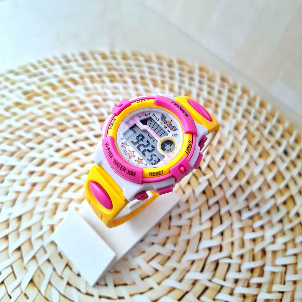 Jual PREMIUM ORIGINAL Jam Tangan Anak-Anak TK-SD Seri F103 Bisa Dipakai ...