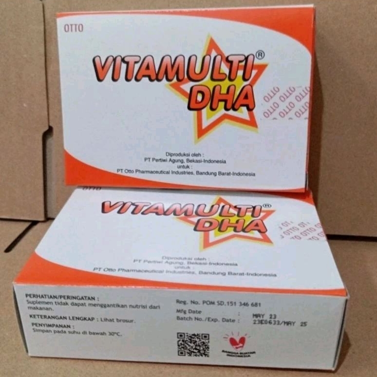 Jual VITAMULTI DHA BOX ISI 30 KAPSUL | Shopee Indonesia