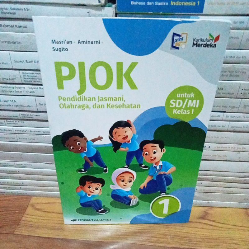 Jual Buku Pjokpendidikan Jasmani Olahraga Dan Kesehatan Sdmi Kelas 1 Kurikulum Merdeka 