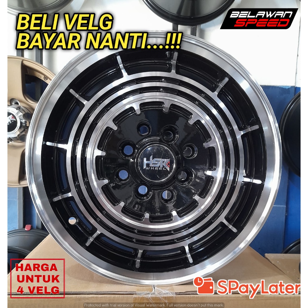 Jual Velg Mobil Racing Pelek Modifikasi Ring Hsr Rtr Pcd X